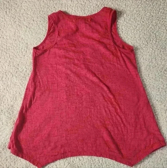 French Laundry Pink Embroidered Sleeveless Top, M - Picture 3 of 7